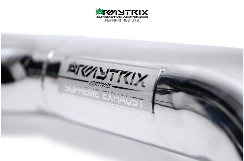 Výfukové systémy Armytrix pro Ferrari 488 Pista / Pista Spider (2018-2020) valvetronic exhaust system