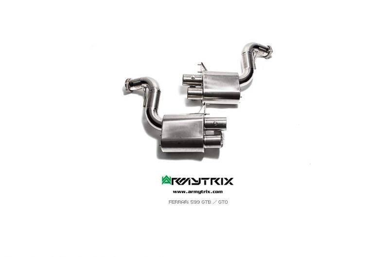 Armytrix exhaust system for Ferrari 599 GTB (2006-2012)