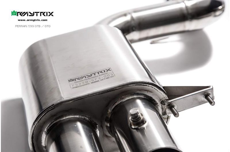 Armytrix exhaust system for Ferrari 599 GTB (2006-2012)