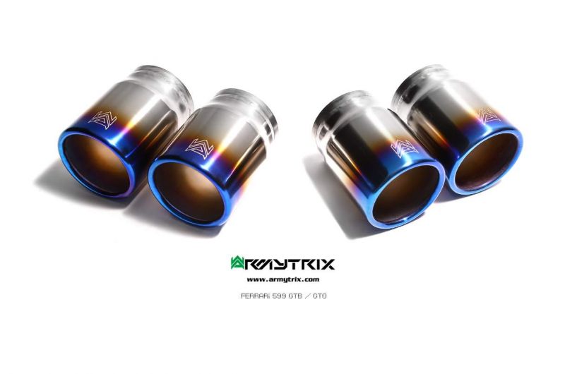 Armytrix exhaust system for Ferrari 599 GTB (2006-2012)