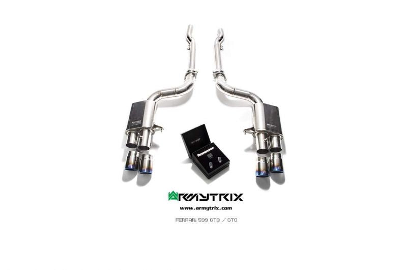 Armytrix exhaust system for Ferrari 599 GTB (2006-2012)