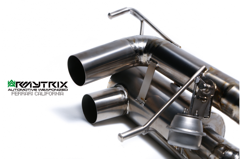 Armytrix exhaust system for Ferrari California (2008-2013) valvetronic exhaust system