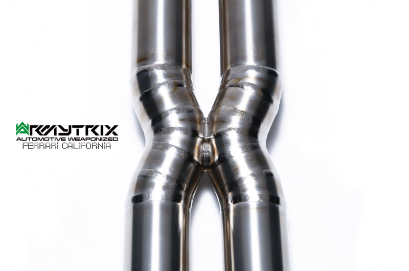 Armytrix exhaust system for Ferrari California (2008-2013) valvetronic exhaust system