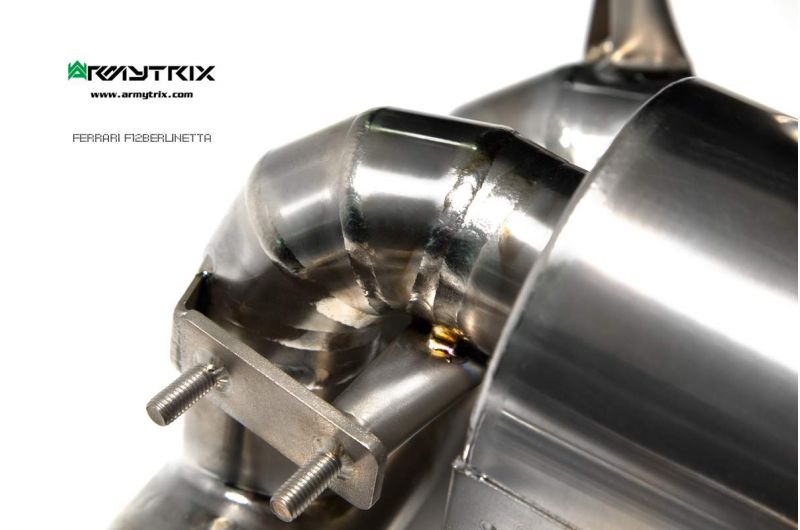 Armytrix exhaust systems for Ferrari F12 (2012-2017) valvetronic exhaust system 