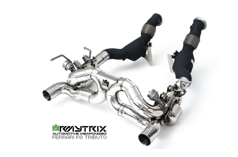 Výfukové systémy pro Ferrari F8 Tributo (2019-Present) valvetronic exhaust system