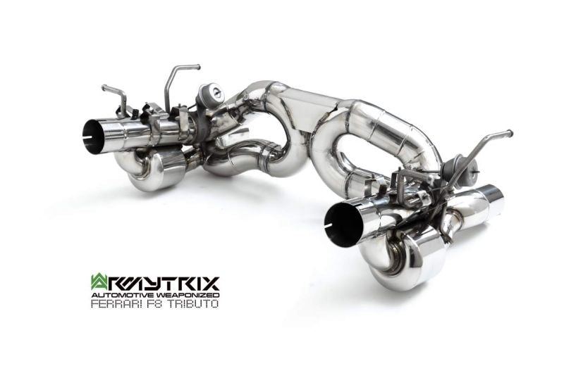 Výfukové systémy pro Ferrari F8 Tributo (2019-Present) valvetronic exhaust system