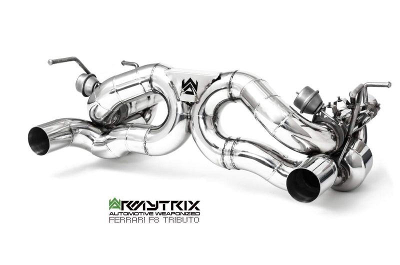 Výfukové systémy pro Ferrari F8 Tributo (2019-Present) valvetronic exhaust system