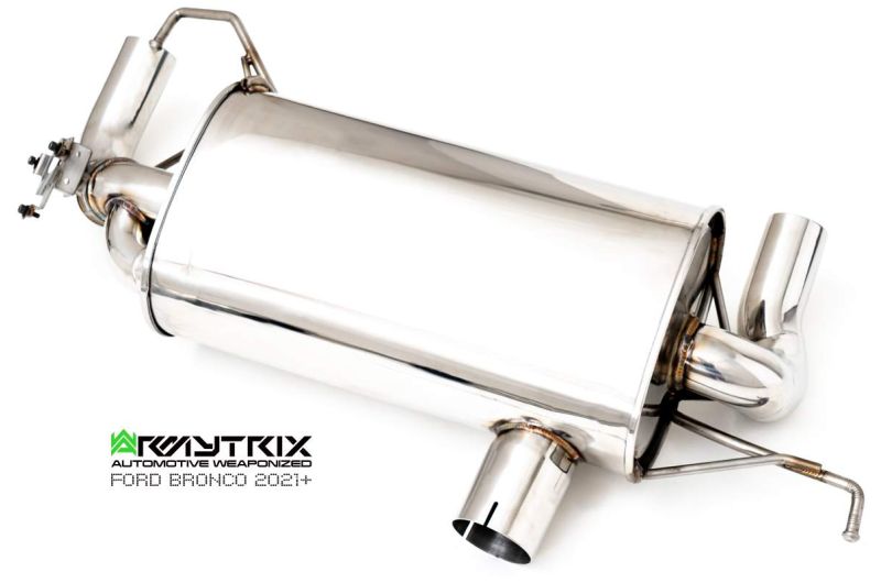 Armytrix exhaust system for Ford Bronco 2.7L (2021-Present) valvetronic exhaust system