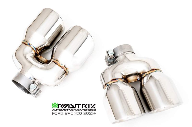 Armytrix exhaust system for Ford Bronco 2.7L (2021-Present) valvetronic exhaust system