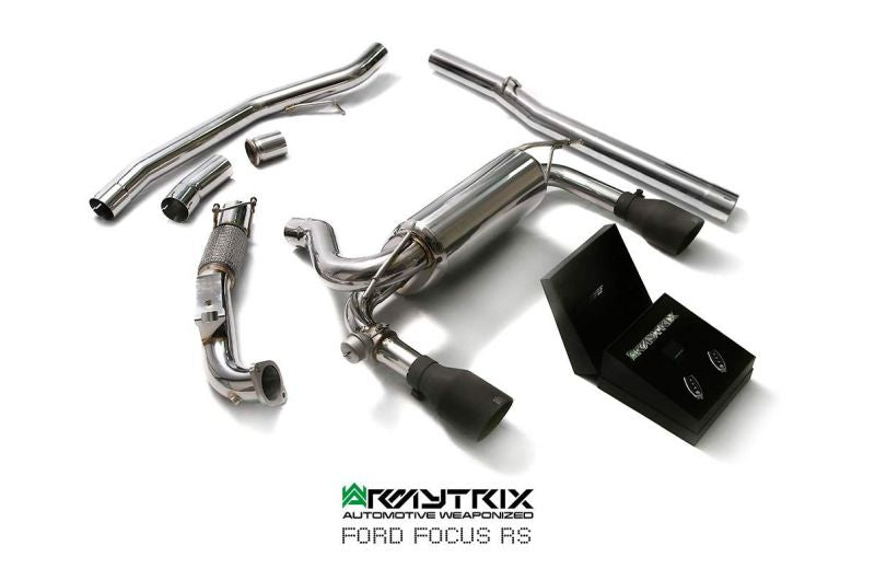 Armytrix exhaust system for Focus RS (MKIII) 2.3L Turbo (2016-2018) valvetronic exhaust system 