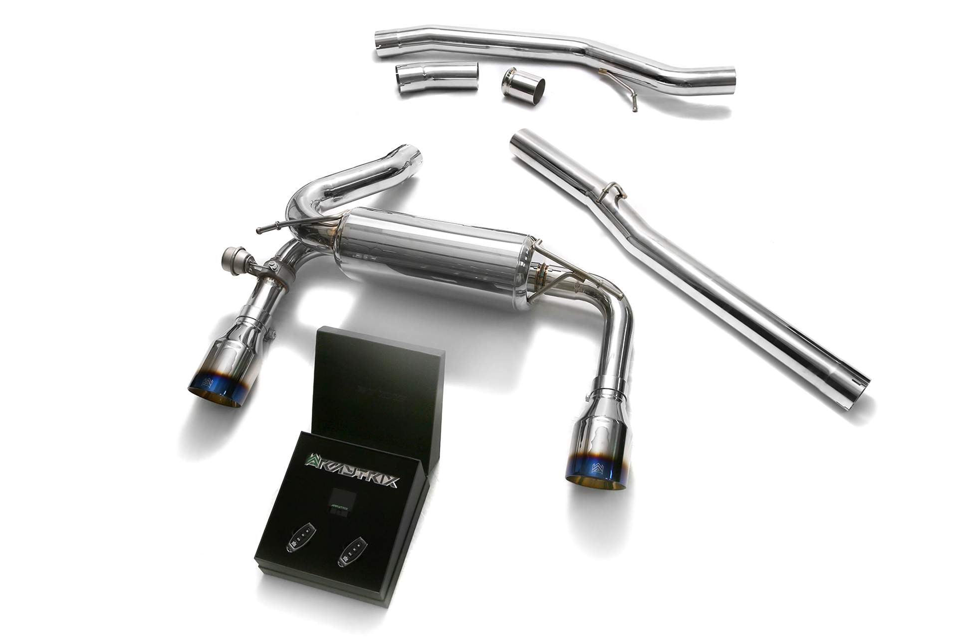 Armytrix exhaust system for Focus RS (MKIII) 2.3L Turbo (2016-2018) valvetronic exhaust system 