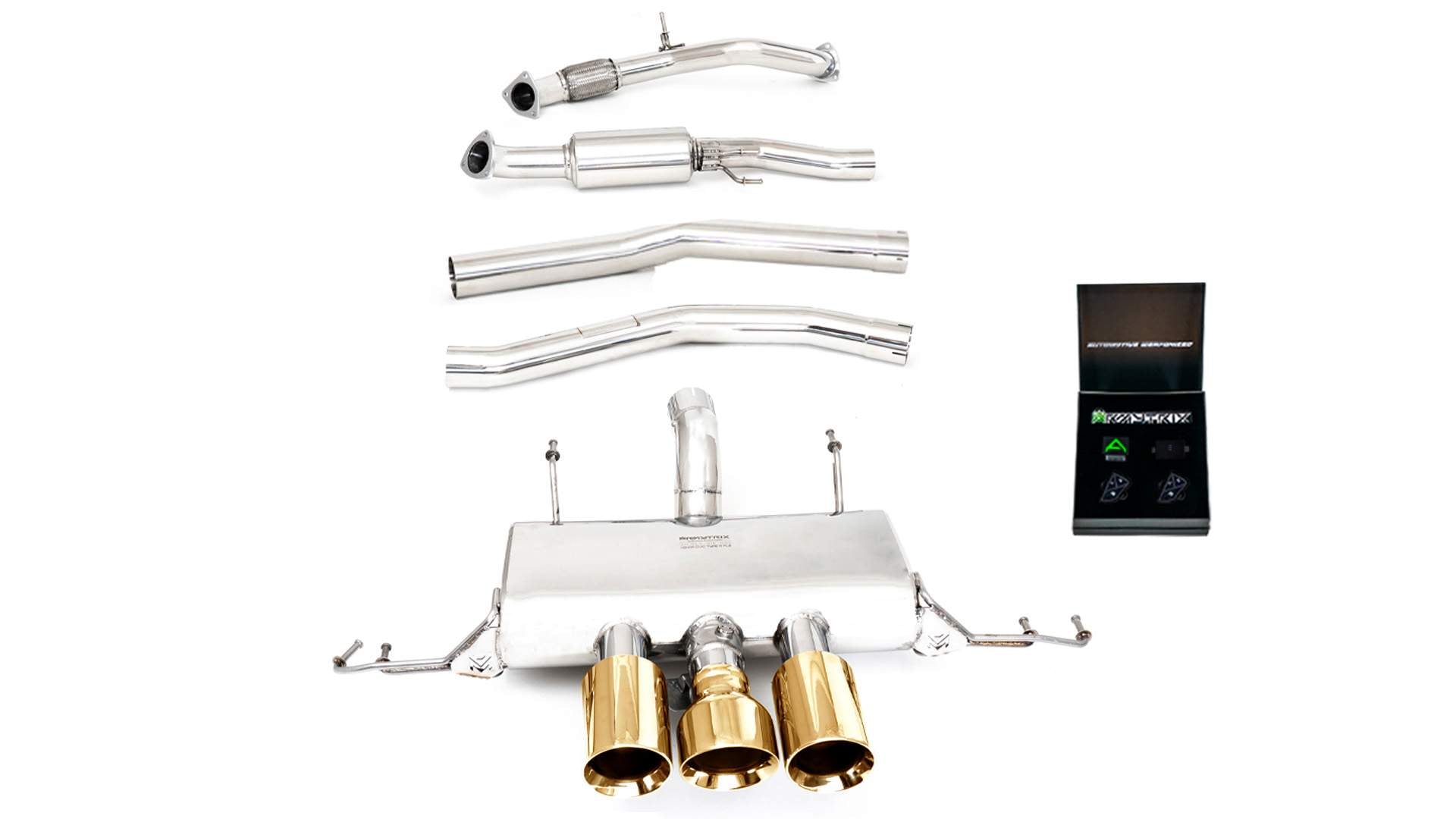 Armytrix exhaust systems for Honda Civic Type-R FL5 (2022-Present) valvetronic exhaust system