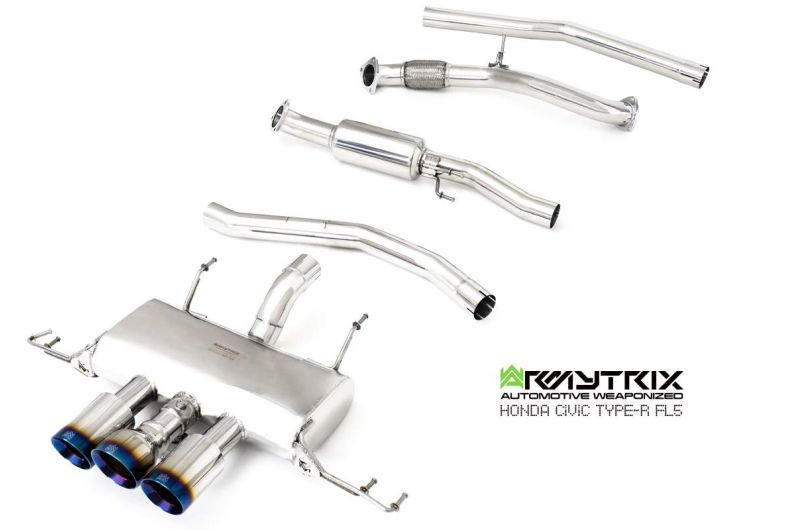 Armytrix exhaust systems for Honda Civic Type-R FL5 (2022-Present) valvetronic exhaust system