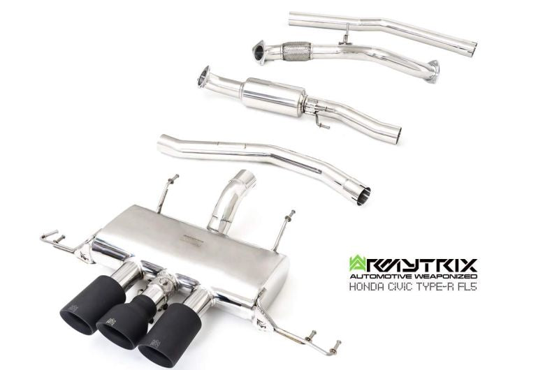 Armytrix exhaust systems for Honda Civic Type-R FL5 (2022-Present) valvetronic exhaust system