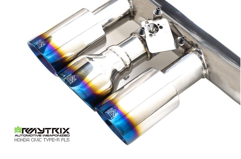 Armytrix exhaust systems for Honda Civic Type-R FL5 (2022-Present) valvetronic exhaust system