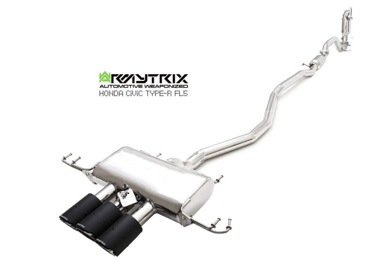 Armytrix exhaust systems for Honda Civic Type-R FL5 (2022-Present) valvetronic exhaust system