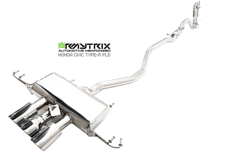 Armytrix exhaust systems for Honda Civic Type-R FL5 (2022-Present) valvetronic exhaust system