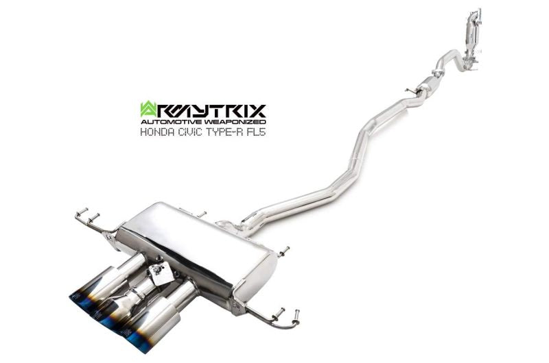 Armytrix exhaust systems for Honda Civic Type-R FL5 (2022-Present) valvetronic exhaust system