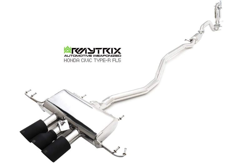 Armytrix exhaust systems for Honda Civic Type-R FL5 (2022-Present) valvetronic exhaust system