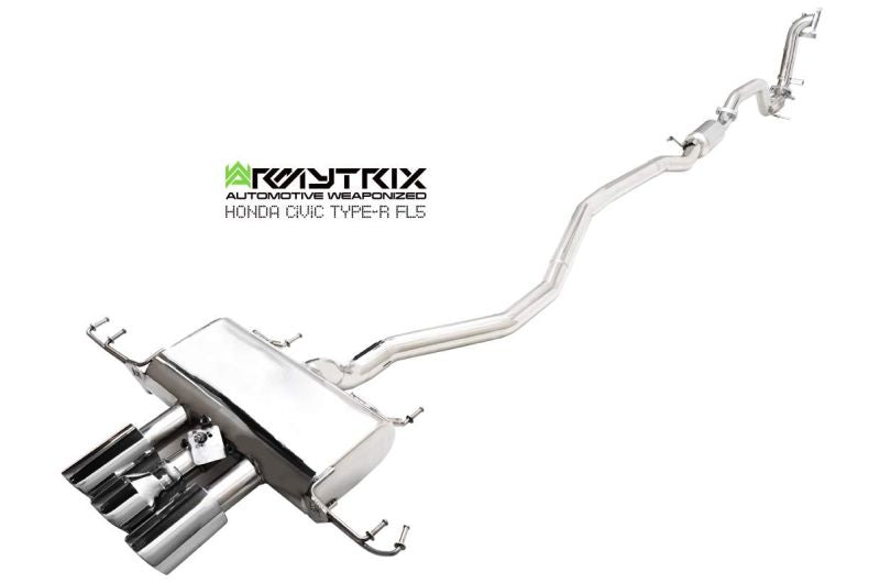 Armytrix exhaust systems for Honda Civic Type-R FL5 (2022-Present) valvetronic exhaust system