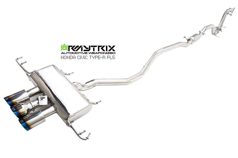 Armytrix exhaust systems for Honda Civic Type-R FL5 (2022-Present) valvetronic exhaust system