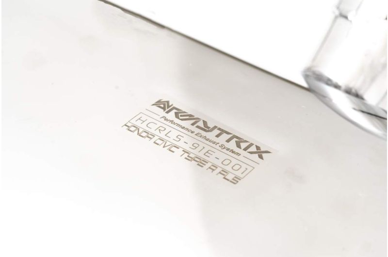 Armytrix exhaust systems for Honda Civic Type-R FL5 (2022-Present) valvetronic exhaust system