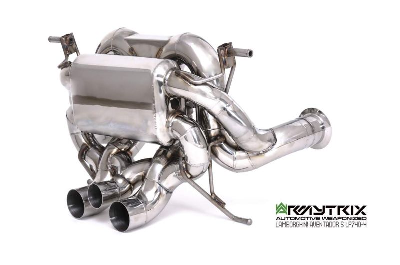 Armytrix exhaust systems for Lamborghini Aventador S LP740-4 (2016-present) valvetronic exhaust system