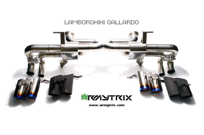 Armytrix exhaust systems for Lamborghini GallardoLP550/560/570 (2007-2013) valvetronic exhaust system