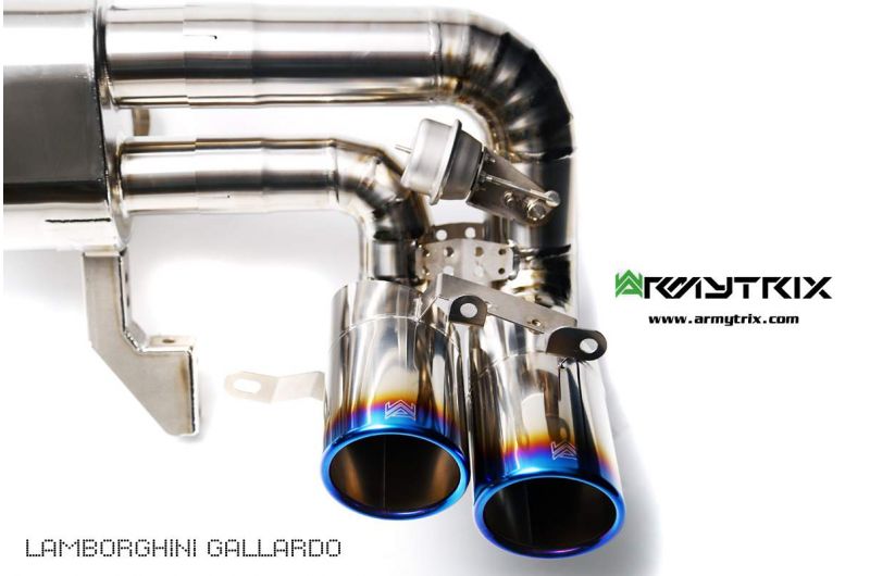 Armytrix exhaust systems for Lamborghini GallardoLP550/560/570 (2007-2013) valvetronic exhaust system