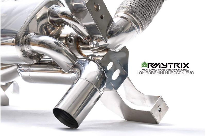 Armytrix exhaust systems for Lamborghini Huracan EVO (2019–present) valvetronic exhaust system