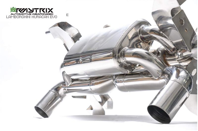 Armytrix exhaust systems for Lamborghini Huracan EVO (2019–present) valvetronic exhaust system