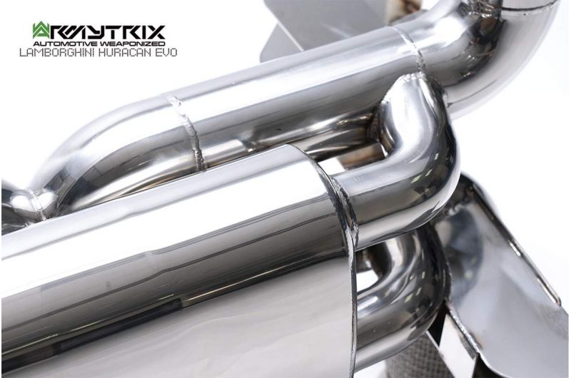 Armytrix exhaust systems for Lamborghini Huracan EVO (2019–present) valvetronic exhaust system