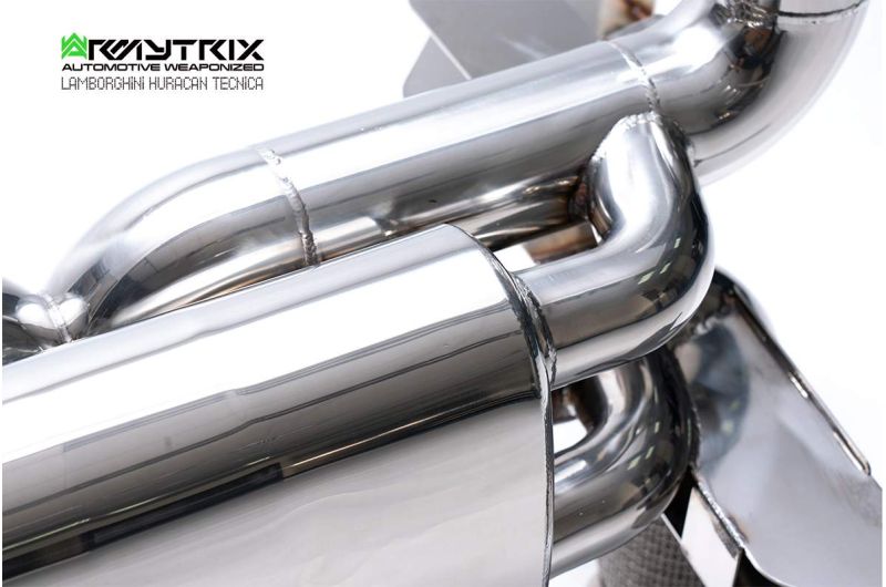 Armytrix exhaust systems for Lamborghini Huracán/5.2L V10 Tecnica (2022-Present) valvetronic exhaust system