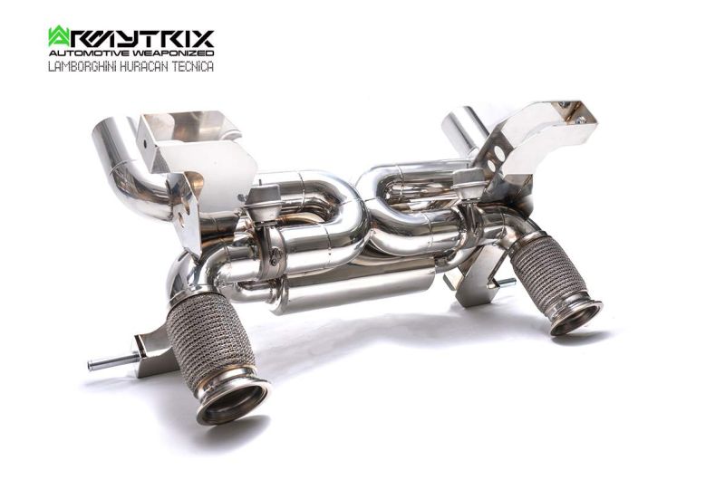 Armytrix exhaust systems for Lamborghini Huracán/5.2L V10 Tecnica (2022-Present) valvetronic exhaust system