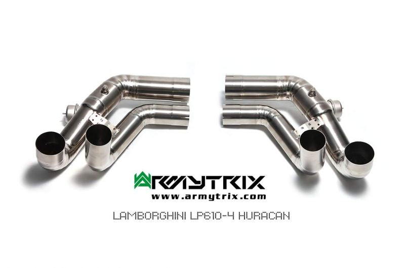 Armytrix exhaust systems for Lamborghini Huracan LP610-4 (2014-2019) valvetronic exhaust system