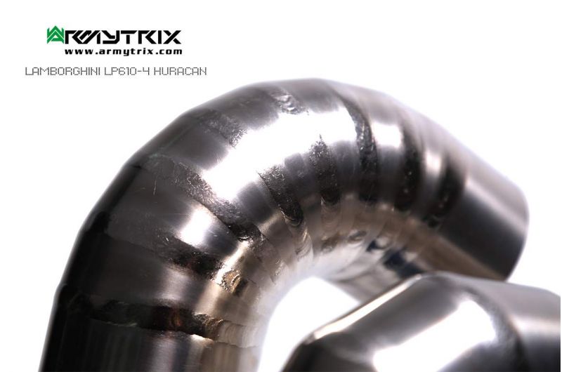 Armytrix exhaust systems for Lamborghini Huracan LP610-4 (2014-2019) valvetronic exhaust system