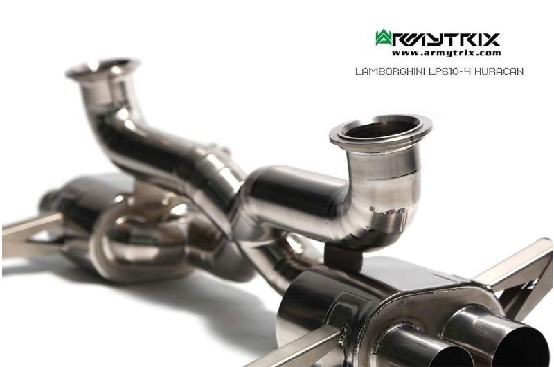 Výfukové systémy Armytrix pro Lamborghini Huracan LP610-4 (2014-2019) valvetronic exhaust system