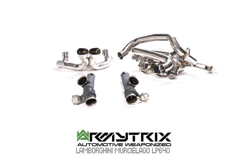 Armytrix exhaust systems for Lamborghini Murcielago LP640 (2006-2010) valvetronic exhaust system