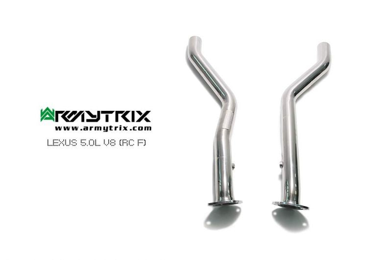 Armytrix exhaust systems for Lexus RCF 5.0 V8 (2014-present) valvetronic exhaust system