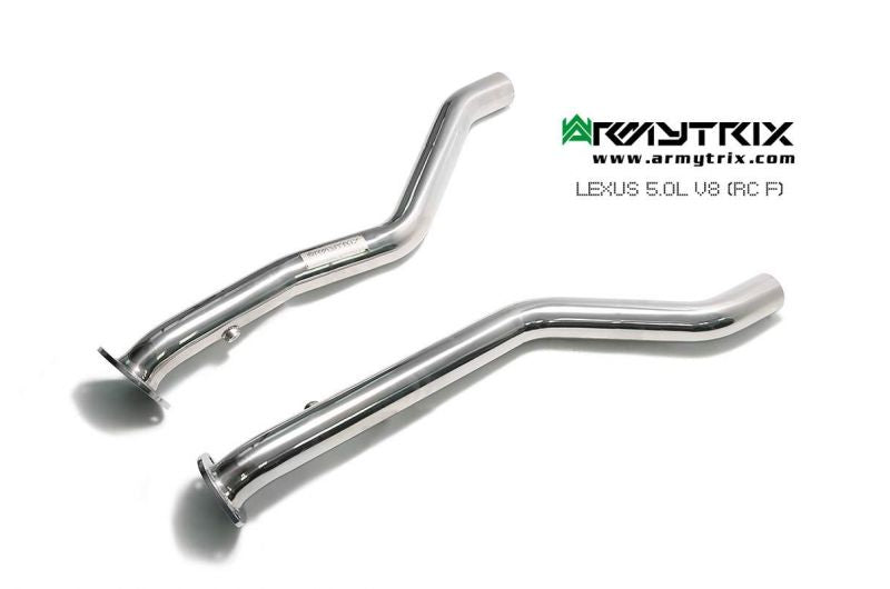 Armytrix exhaust systems for Lexus RCF 5.0 V8 (2014-present) valvetronic exhaust system