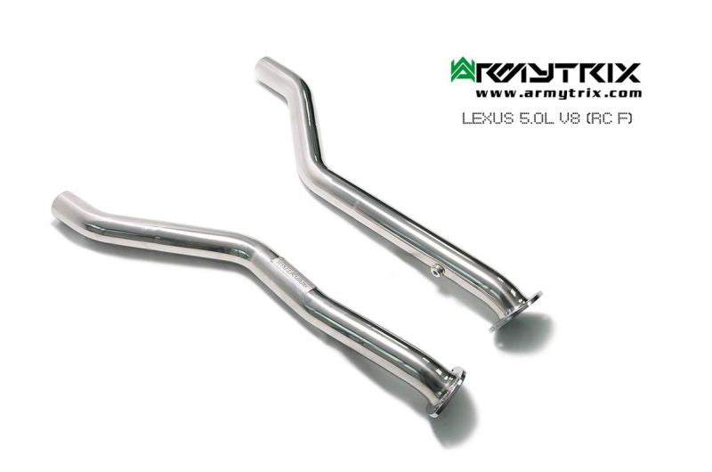 Armytrix exhaust systems for Lexus RCF 5.0 V8 (2014-present) valvetronic exhaust system