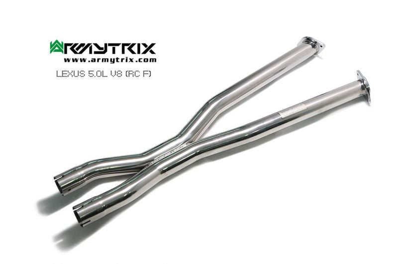 Armytrix exhaust systems for Lexus RCF 5.0 V8 (2014-present) valvetronic exhaust system