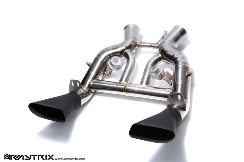 Armytrix exhaust systems for McLaren 650S (2014-2016) valvetronic exhaust system