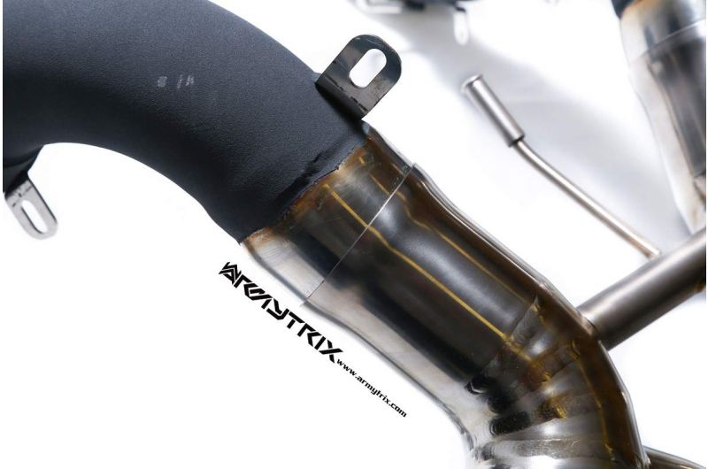 Armytrix exhaust systems for McLaren 650S (2014-2016) valvetronic exhaust system