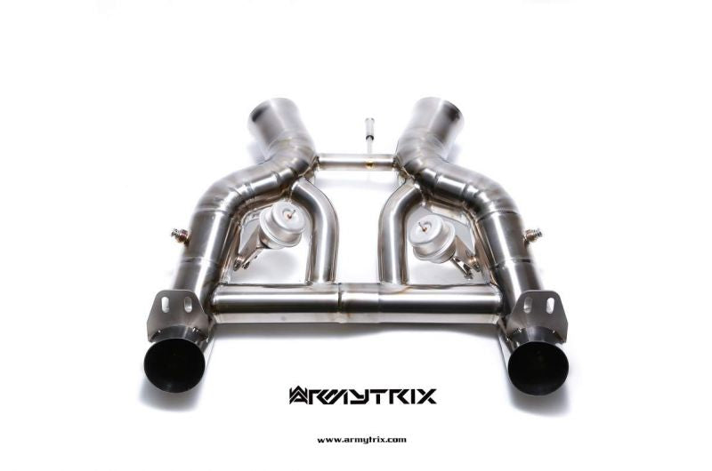 Armytrix exhaust systems for McLaren MP4-12C (2011-2014) valvetronic exhaust system