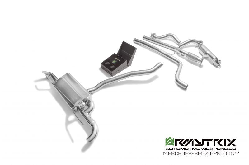 Armytrix exhaust systems for Mercedes Benz W177 A250 (2019-present) valvetronic exhaust system