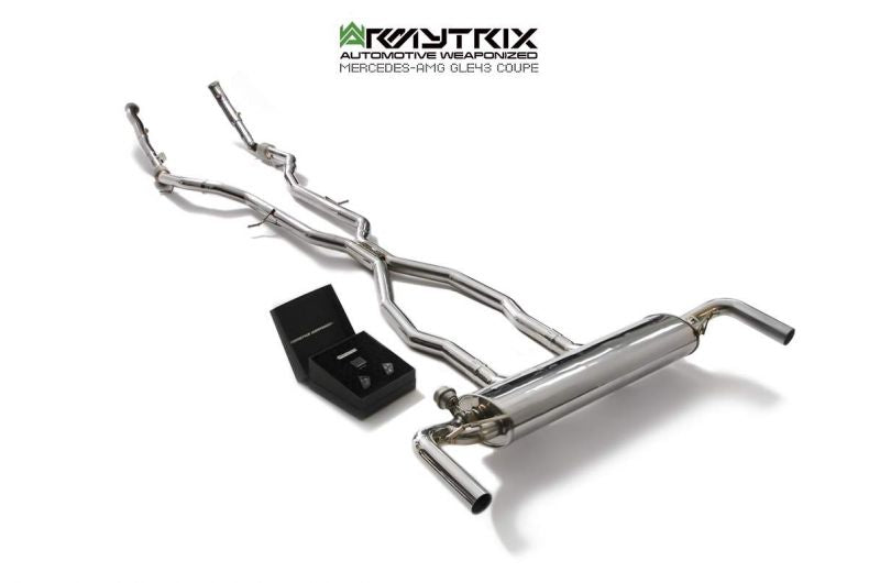 Armytrix exhaust system for Mercedes-AMG W166/C292 GLE43/GLE400/GLE450 SUV/Coupé (2016-2019) valvetronic exhaust system