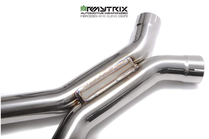 Armytrix exhaust system for Mercedes-AMG W166/C292 GLE43/GLE400/GLE450 SUV/Coupé (2016-2019) valvetronic exhaust system