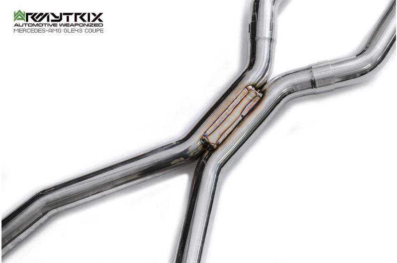 Armytrix exhaust system for Mercedes-AMG W166/C292 GLE43/GLE400/GLE450 SUV/Coupé (2016-2019) valvetronic exhaust system