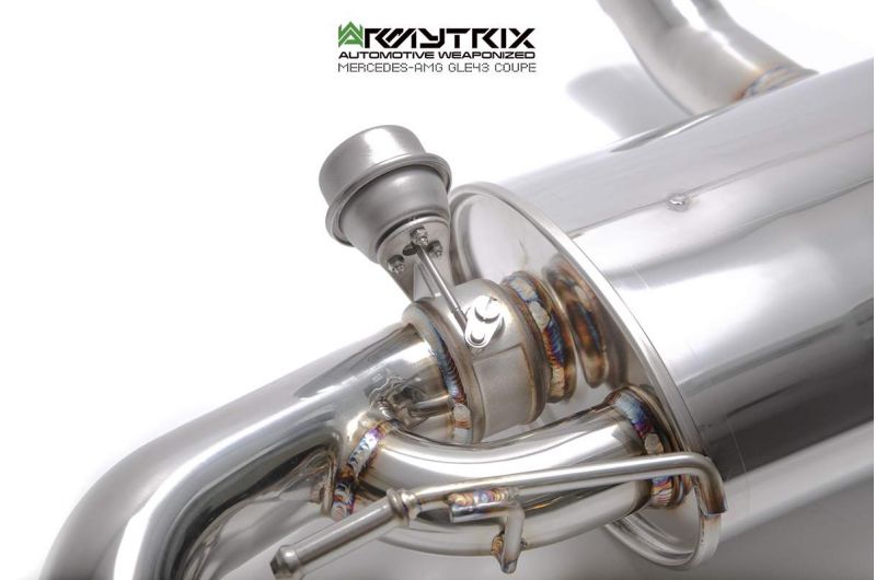 Armytrix exhaust system for Mercedes-AMG W166/C292 GLE43/GLE400/GLE450 SUV/Coupé (2016-2019) valvetronic exhaust system